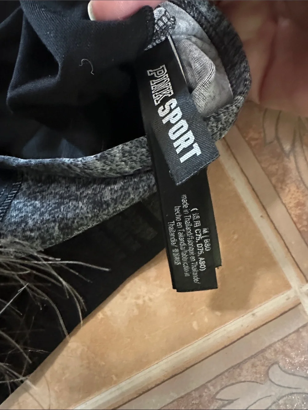 3 VS PINK Black Logo Bralettes - Picture 12 of 12